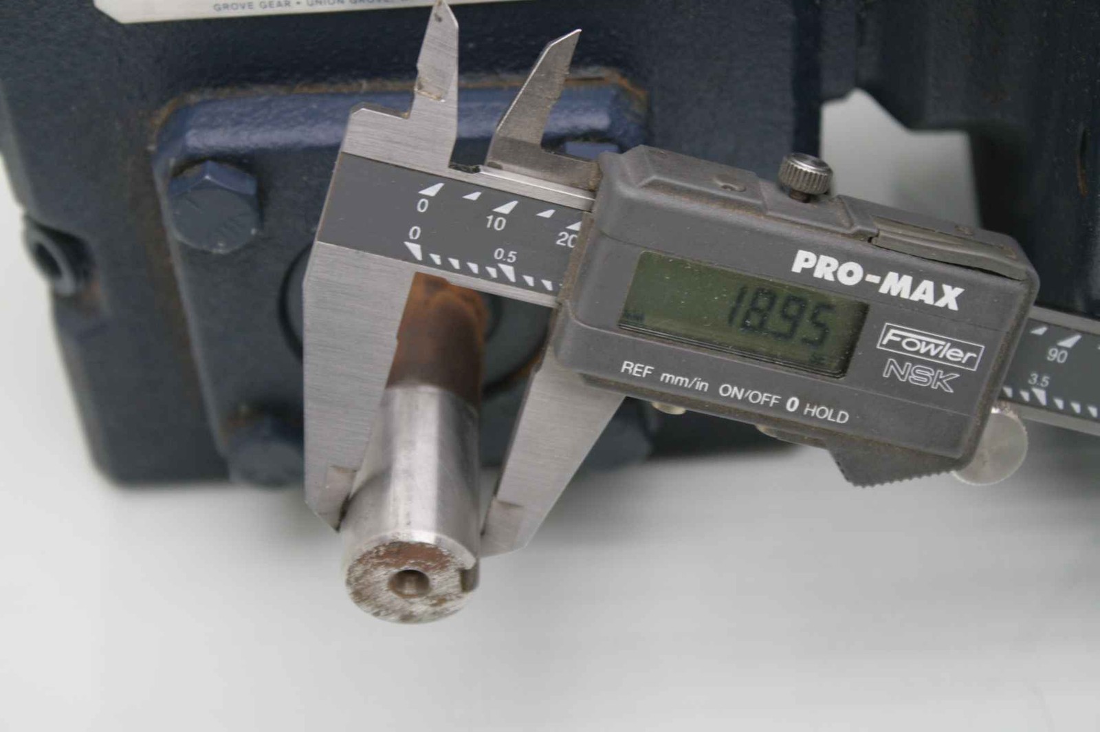 Leeson 1740 RPM 3PH Motor C6T17FC3K w/ IronMan Gear Reducer GR-BMQ815-5-0-56 - Used - Image 7