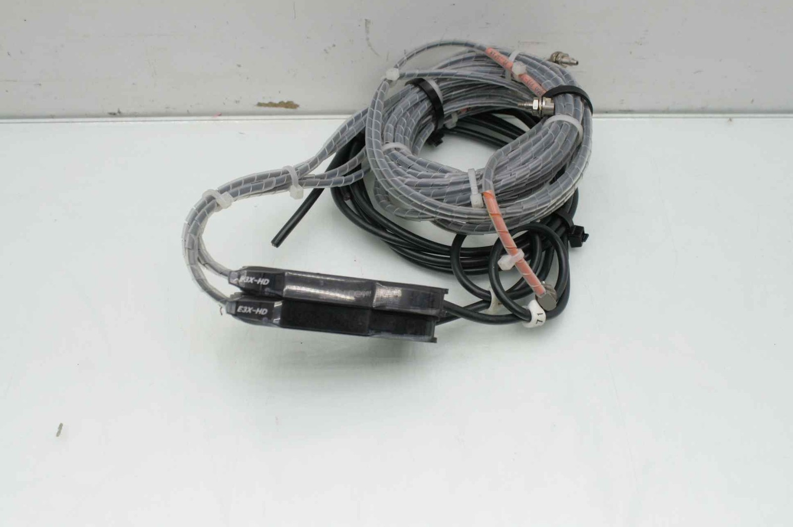 Lot of 2 Omron E3X-HD11 Photoelectric Sensor - Used