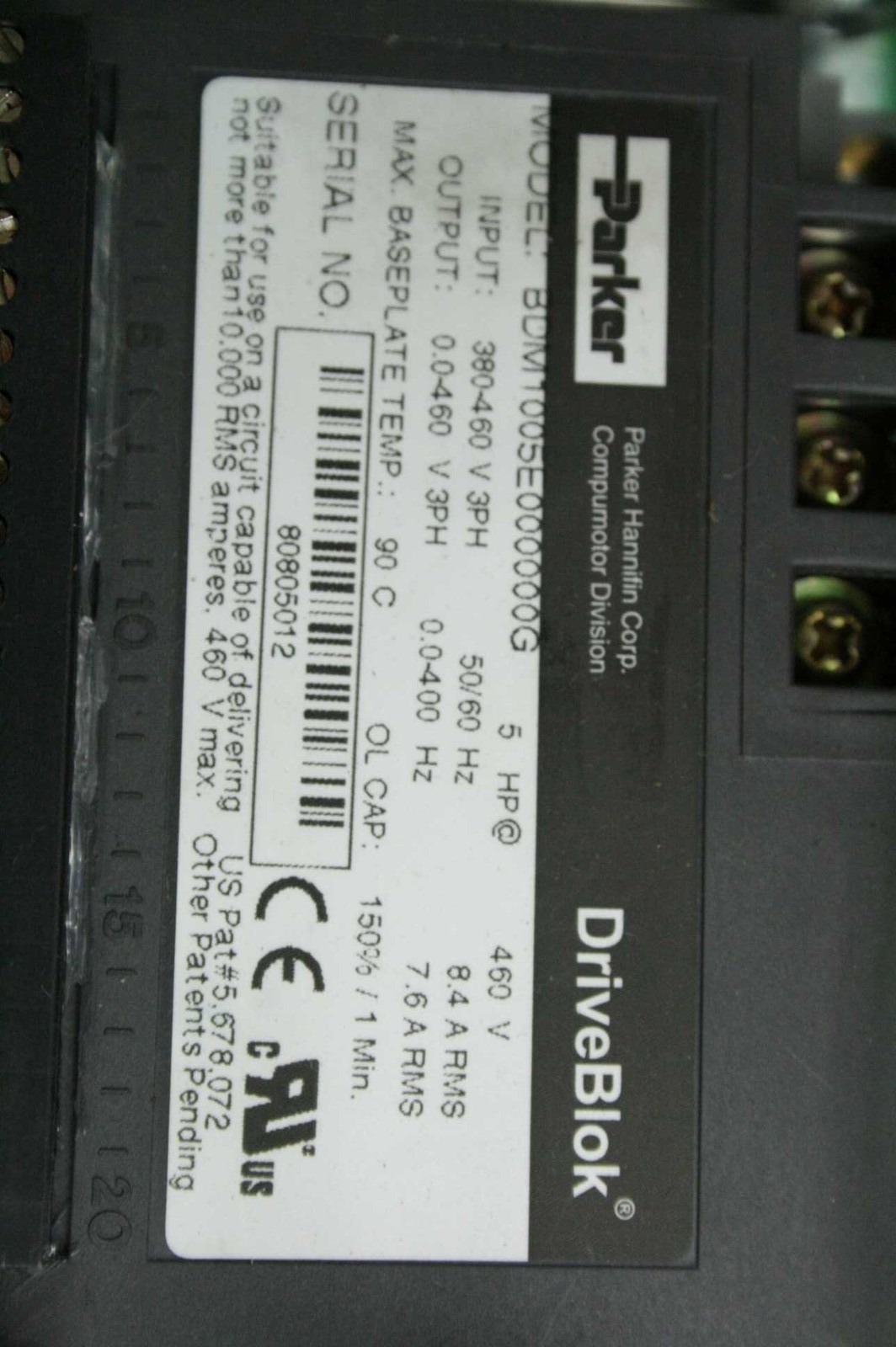 Mannesmann Dematic Sortec 60208959 Power Supply 380V @ 6.8A Output - Used - Image 9