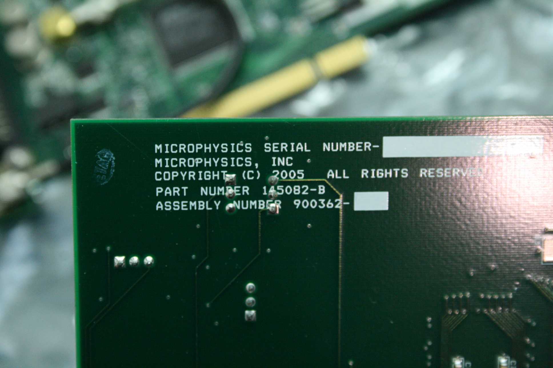 MicroPhysics Data Acquisition Boards Altera Cyclone EP1C3T100C6 - Used - Image 19