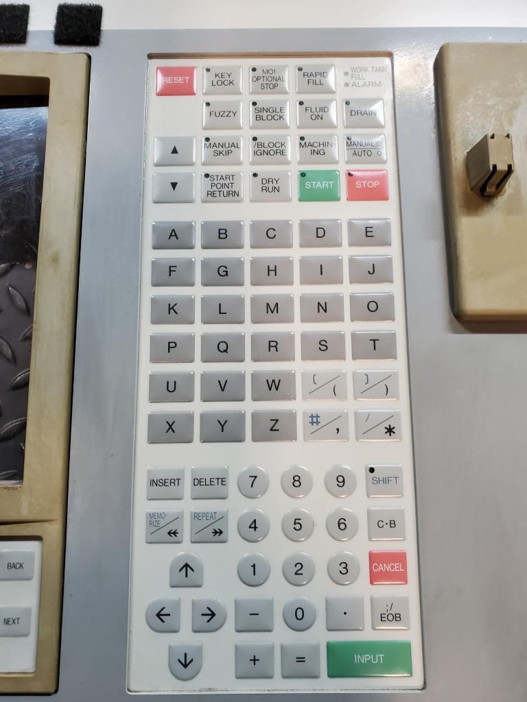 Mitsubishi FP70 CNC EDM Control Panel HMI from VX10 EDM - Used - Image 3