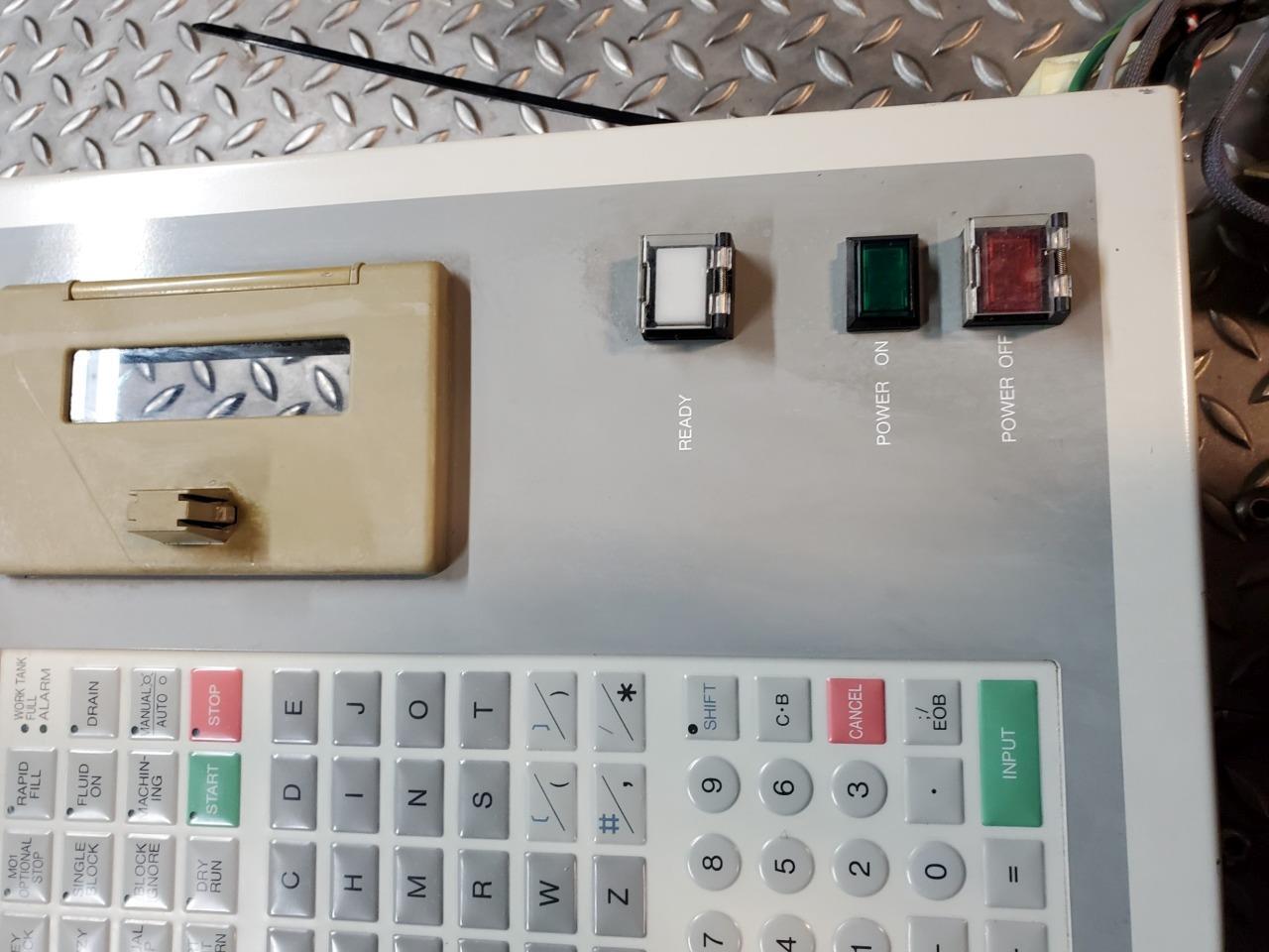 Mitsubishi FP70 CNC EDM Control Panel HMI from VX10 EDM - Used - Image 4