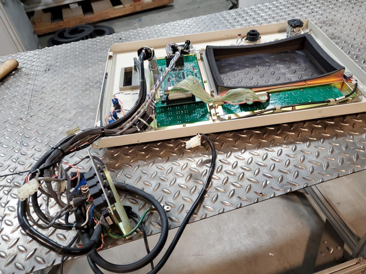 Mitsubishi FP70 CNC EDM Control Panel HMI from VX10 EDM - Used - Image 7