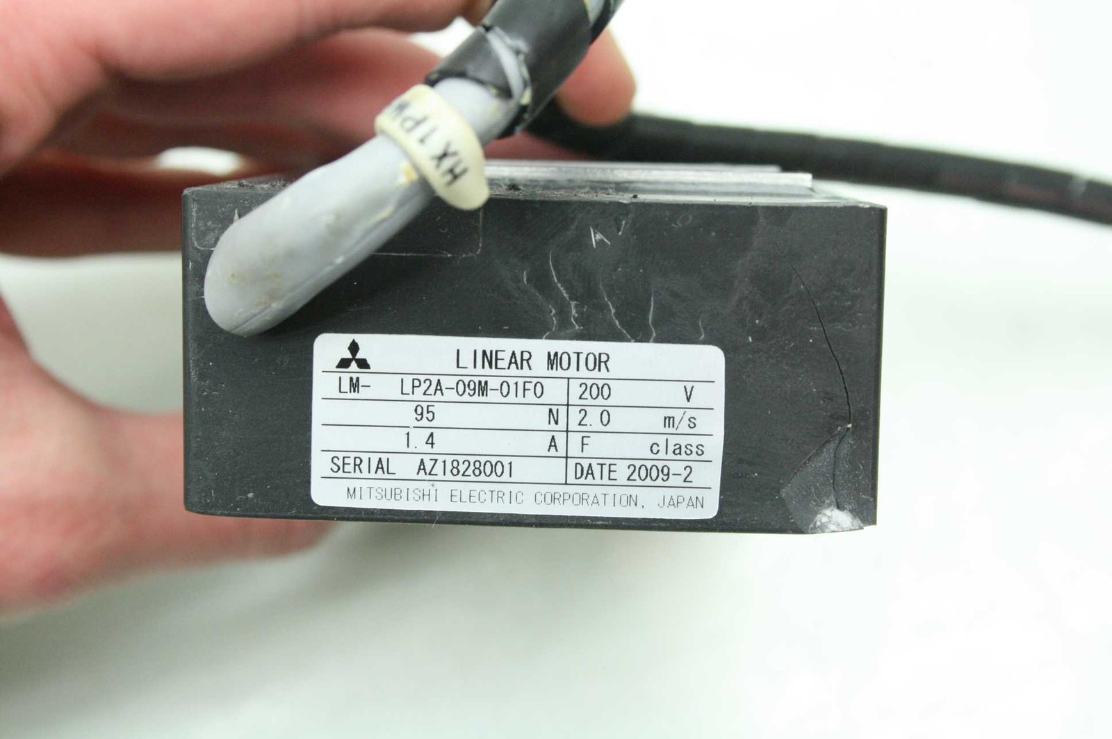 Mitsubishi LM-LP2A-09M-01F0 Magnetic Linear Servo Motor 200V / 95N / 2.0 m/s - Used - Image 5