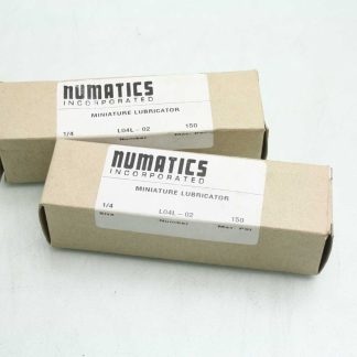 NIB Numatics L04L-02 / Pneumatic Lubricators / Max Pressure 150PSI / 1/4" NPT - New