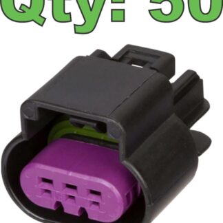 New (50) Aptiv / Delphi 15326808 Automotive 3 Way Female GT150 Connector - New