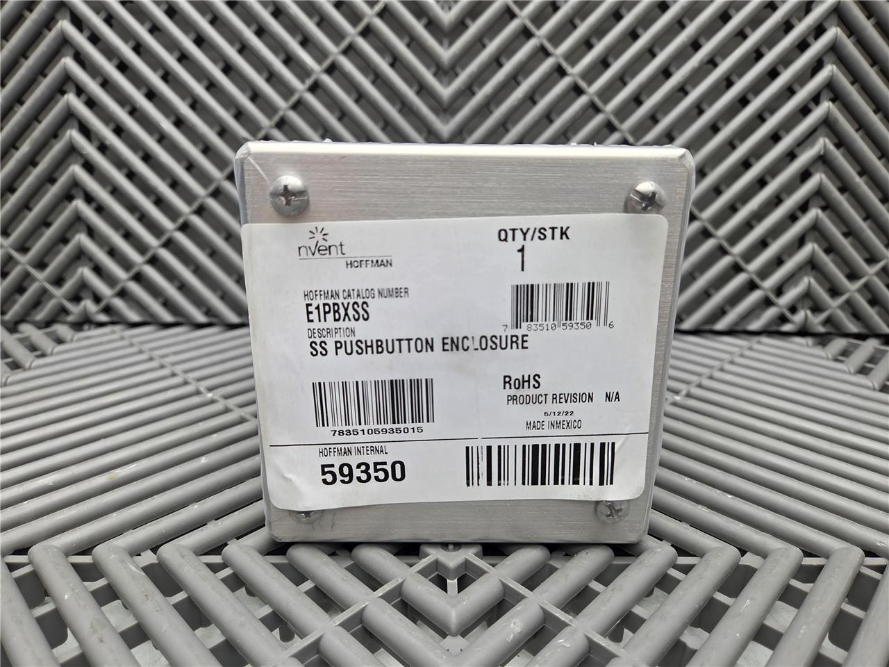 New Hoffman nVent E1PBXSS 4"x4"x5" Extra-Deep SS Pushbutton Enclosure Type 4X - New - Image 11