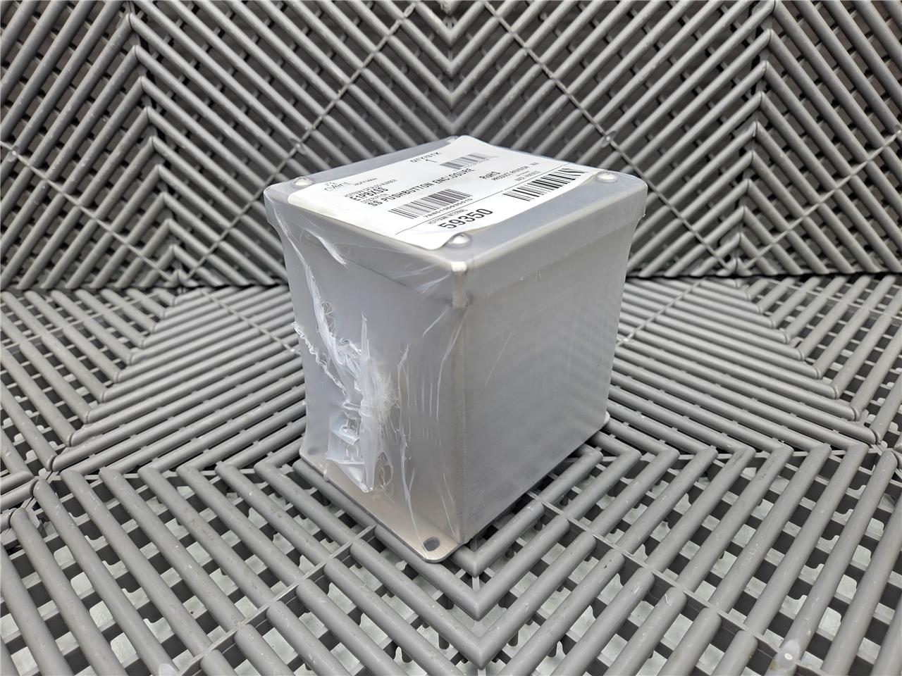New Hoffman nVent E1PBXSS 4"x4"x5" Extra-Deep SS Pushbutton Enclosure Type 4X - New - Image 10