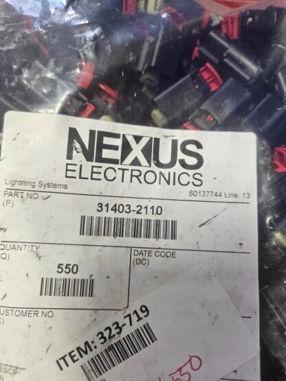 New Molex 31403-2110 Automotive Connector MX64 Female x 1X2 - New - Image 3