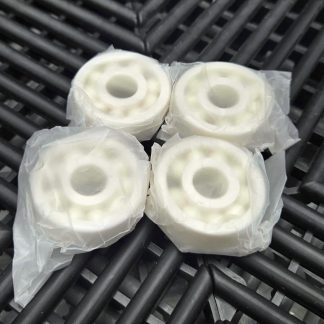 New Ortech 6301 ZrO2 Full Ceramic Open Cageless Bearing 12x37x12mm Lot/4 - New