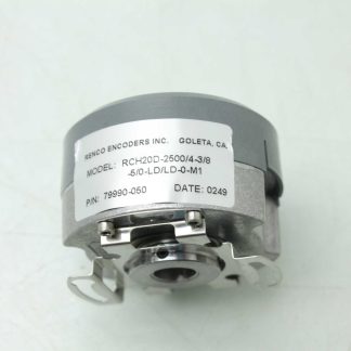 New Remco RCH20D-2500/4-3/8-5/0-LD/LD-0-M1 Optical Shaft Encoder P/N: 79990-050 - New