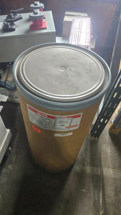 New Sealed Uline S-1605 Clay Desiccant Drum 300 Bags Protects 6.67 ft^3 / Bag - New - Image 6