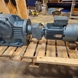 New Sew Eurodrive K107R77-CV132M4 Servo Motor Gear Reducer 46907 in-lb / 1.5 RPM - New