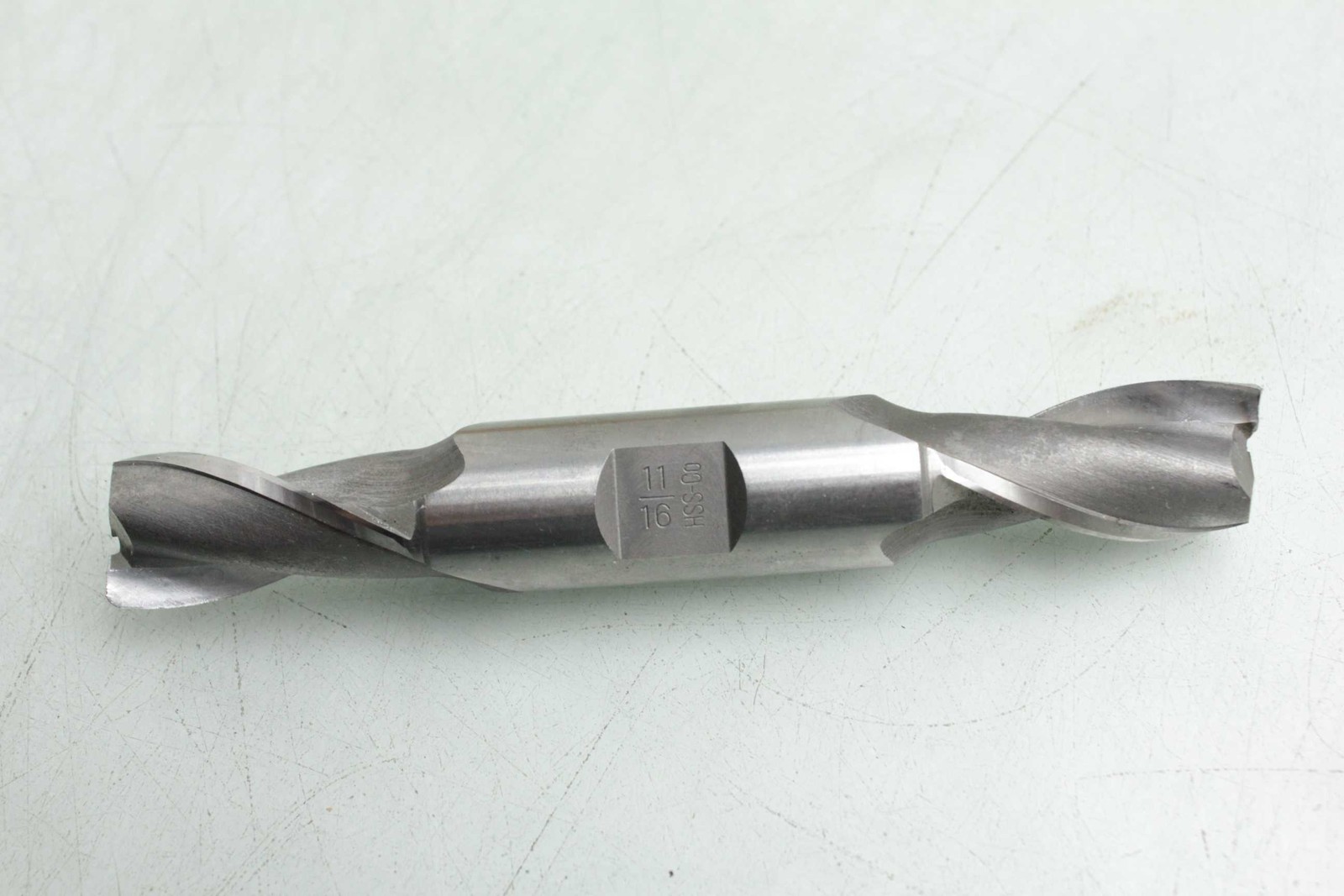 OSG 52299 End Mill Drill Bit / HSS. Co. / 11/16" / 3/4" Shank / 2 Fluke / 1-7/8" - Used - Image 4