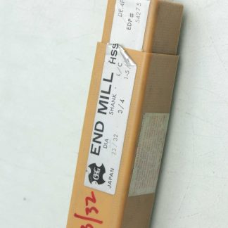 OSG 54275 End Mill / HSS. Co. / 22/32" / 3/4" Shank / - Used
