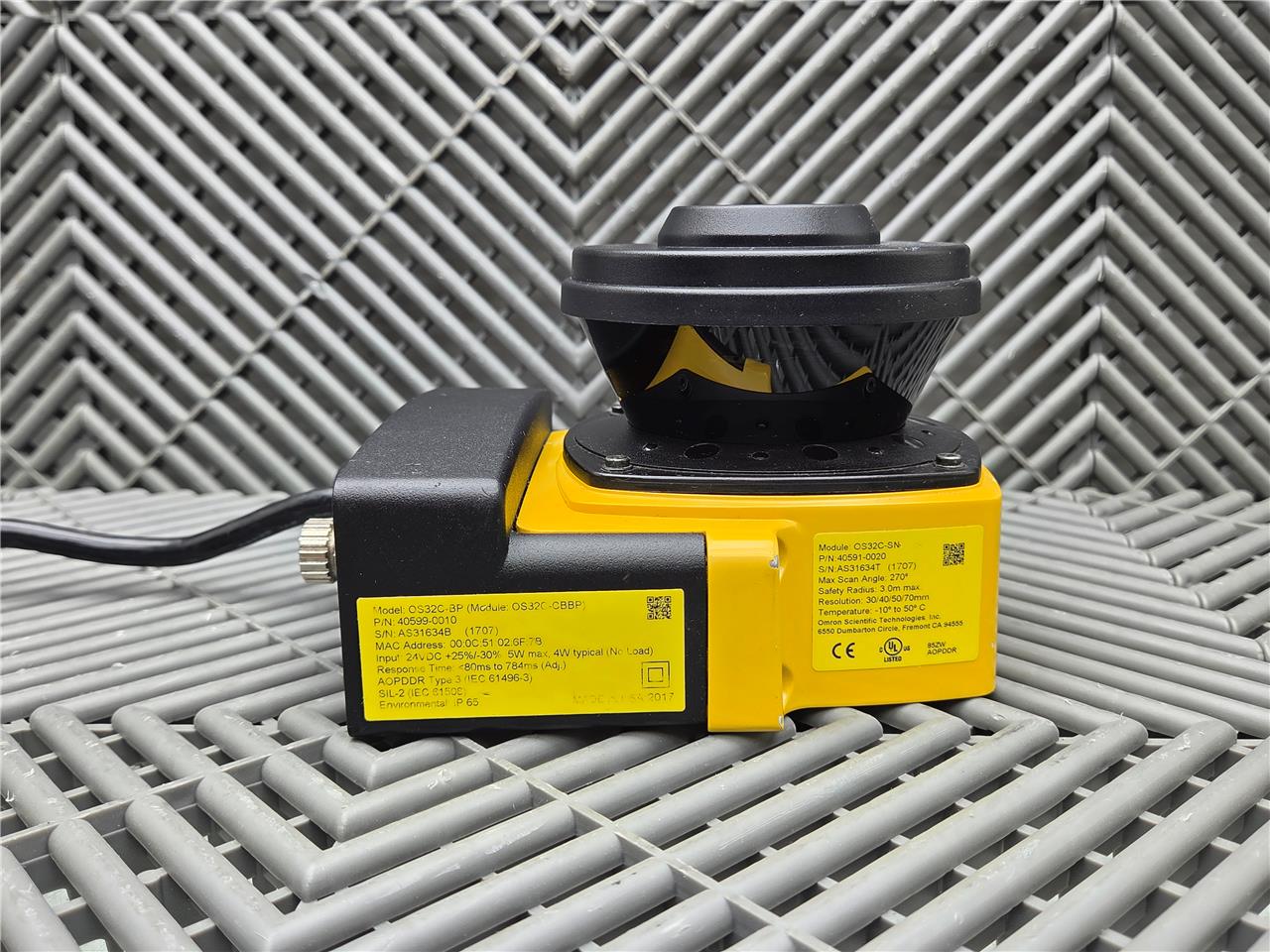 Omron OS32C-BP (OS32C-CBBP) OS32C-SN Safety Laser Scanner 40599-0010, 40591-0020 - Used - Image 17