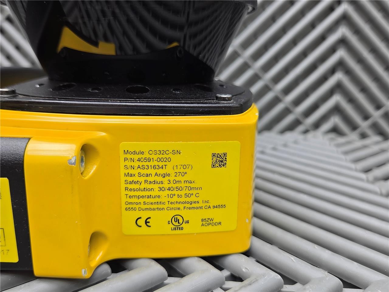 Omron OS32C-BP (OS32C-CBBP) OS32C-SN Safety Laser Scanner 40599-0010, 40591-0020 - Used - Image 6