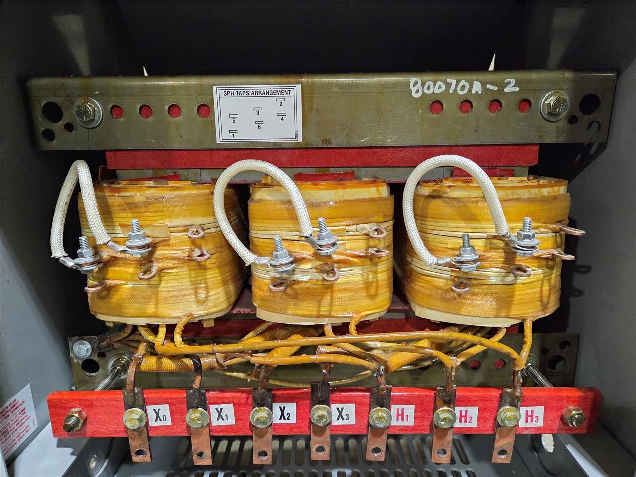 On-Line Power IC015B0500I3 Iso-Care 15KVA Dry Type Transformer 208V to 208Y/120V - Used - Image 13