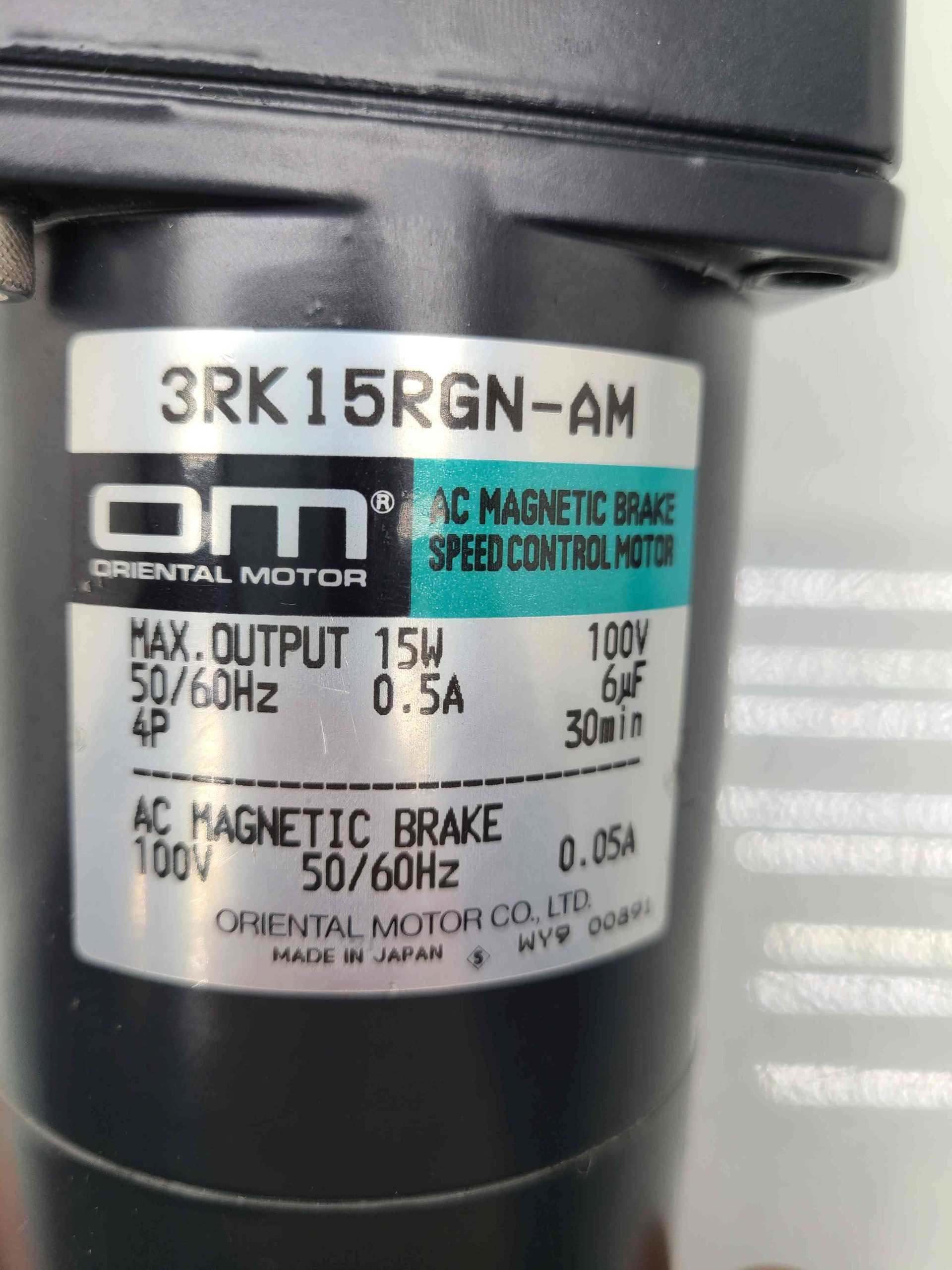 Oriental Motor 3RK15RGN-AM Magnetic Break speed Control - Used - Image 13
