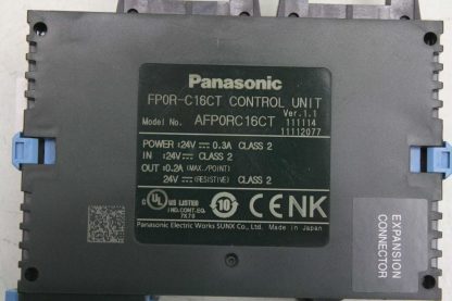 Panasonic AFP0RC16CT CPU Module Control Unit 16 In Out PLC Used 173168584093 4
