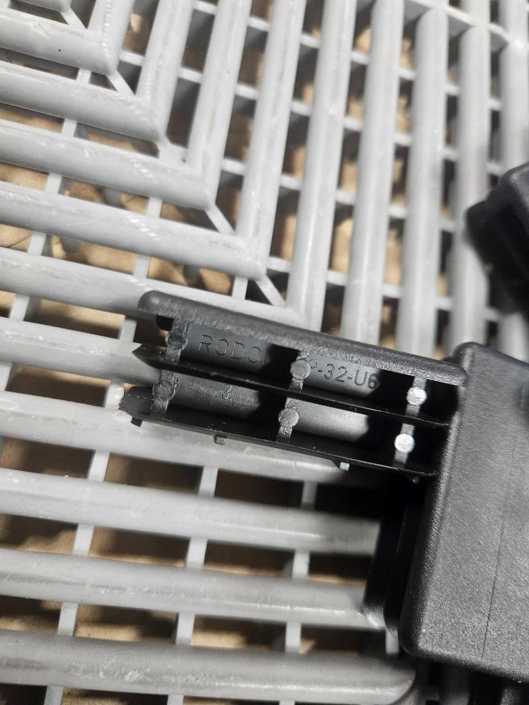 (Qty 50) Rodon P-32-U64 Rectangular Tubing End Cap 2" x 1" - New - Image 11