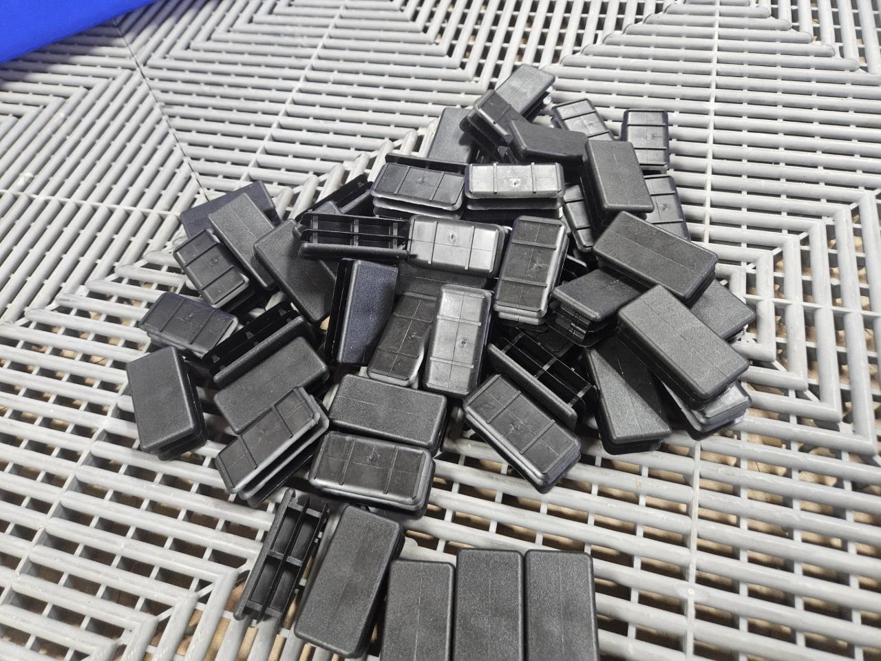 (Qty 50) Rodon P-32-U64 Rectangular Tubing End Cap 2" x 1" - New - Image 12