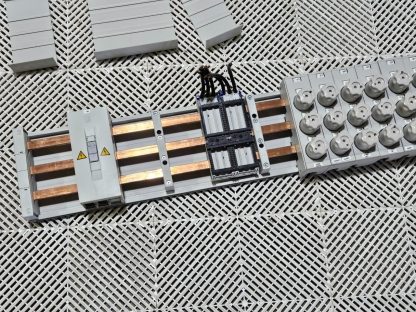 Rittal RiLine Flat Copper Busbar System w/ 3x Copper Busbars: 41" x 1/4" - Used - Image 15