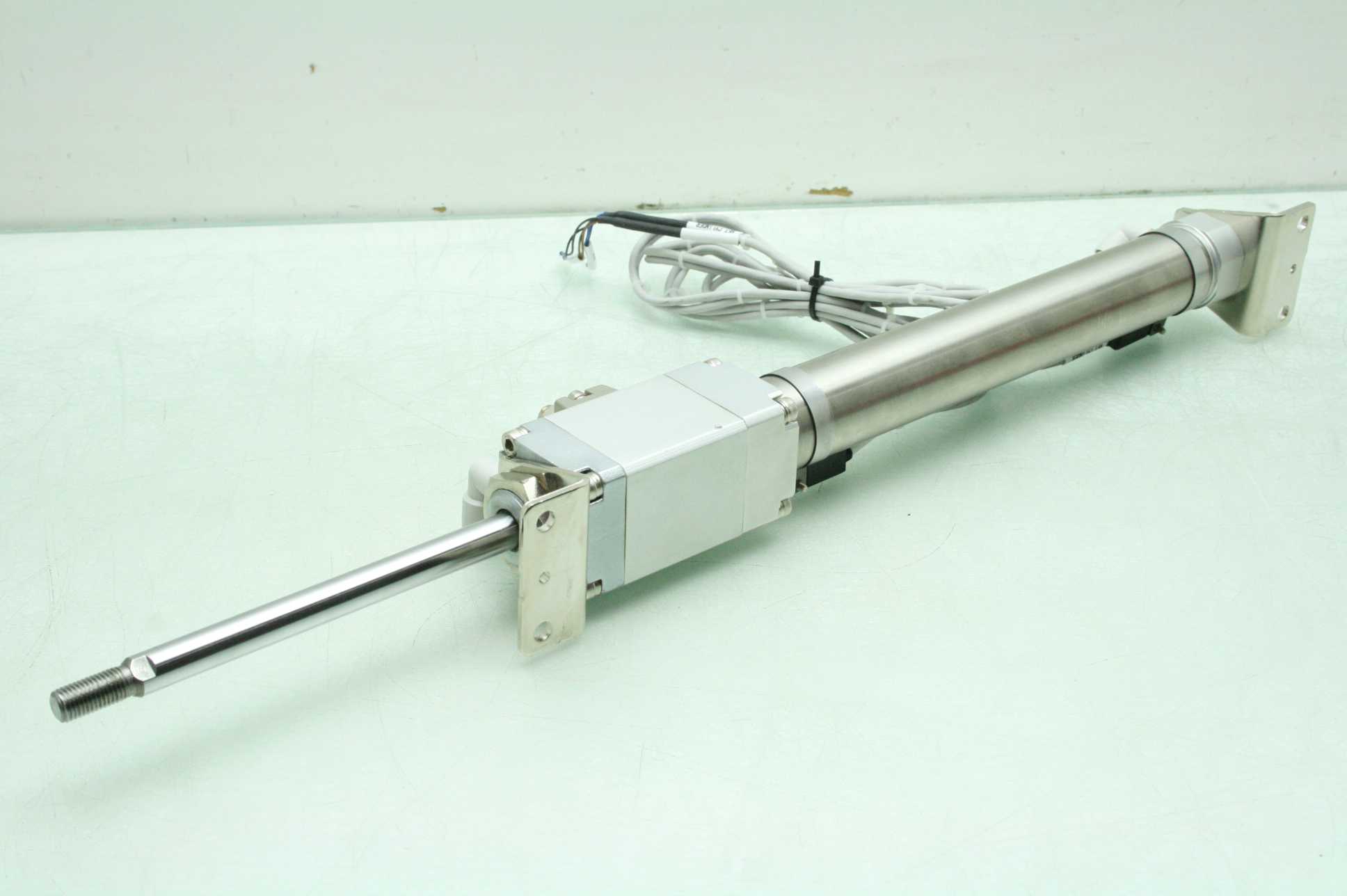 SMC CDLM2L32-200-E Air Cylinder, Fine Lock, Mounted Auto Switches - Used - Image 17