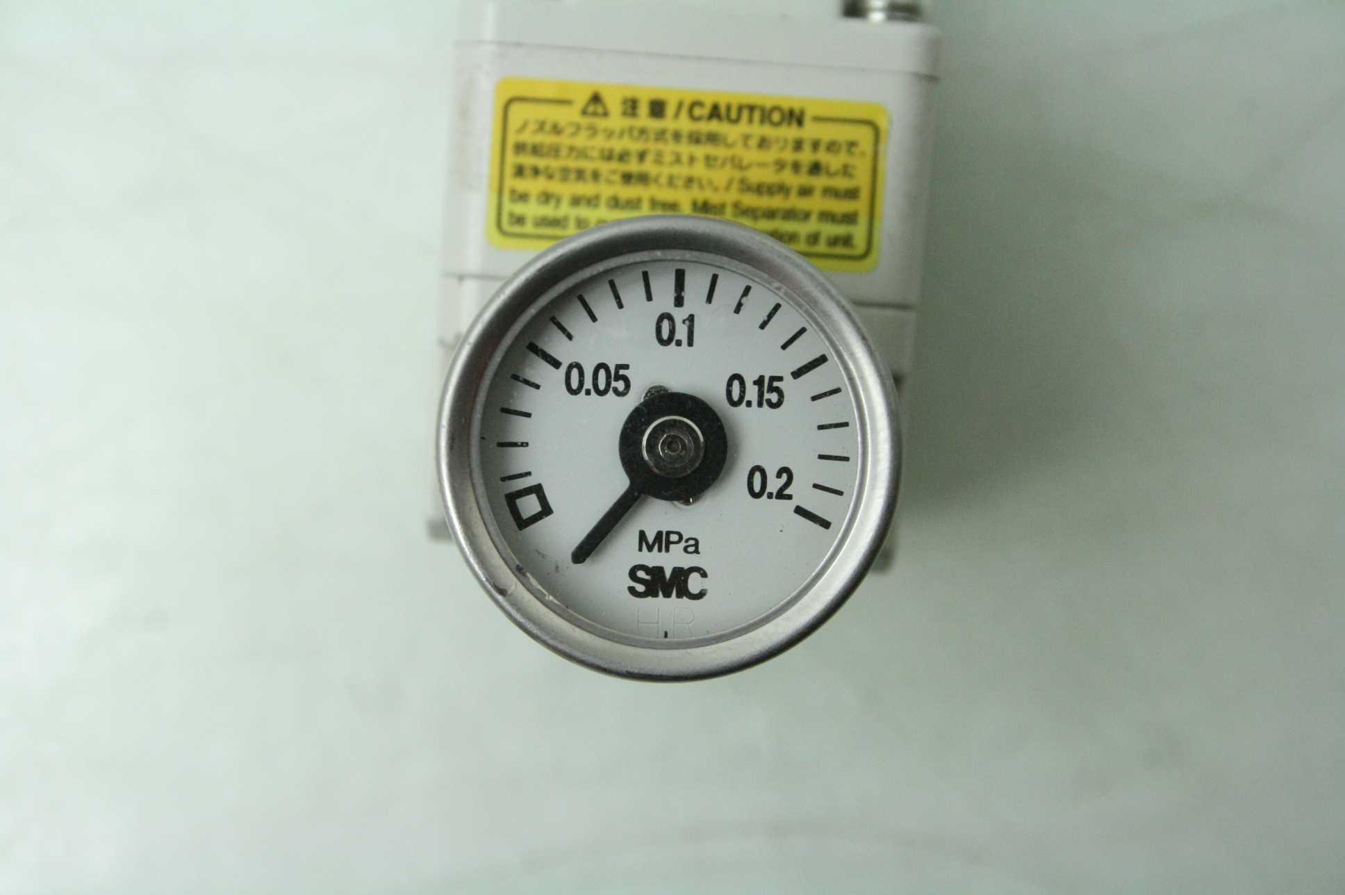SMC IR1000-01G Precision Modular Pressure Regulator 1/8" NPT with Gauge 4.4L/Min - Used - Image 12