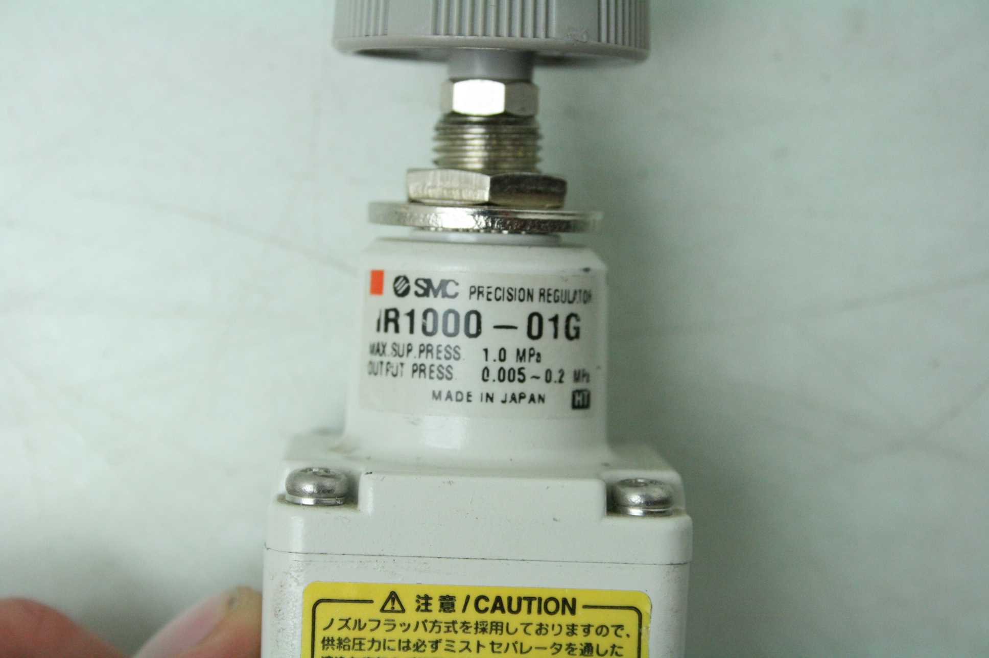 SMC IR1000-01G Precision Modular Pressure Regulator 1/8" NPT with Gauge 4.4L/Min - Used - Image 13