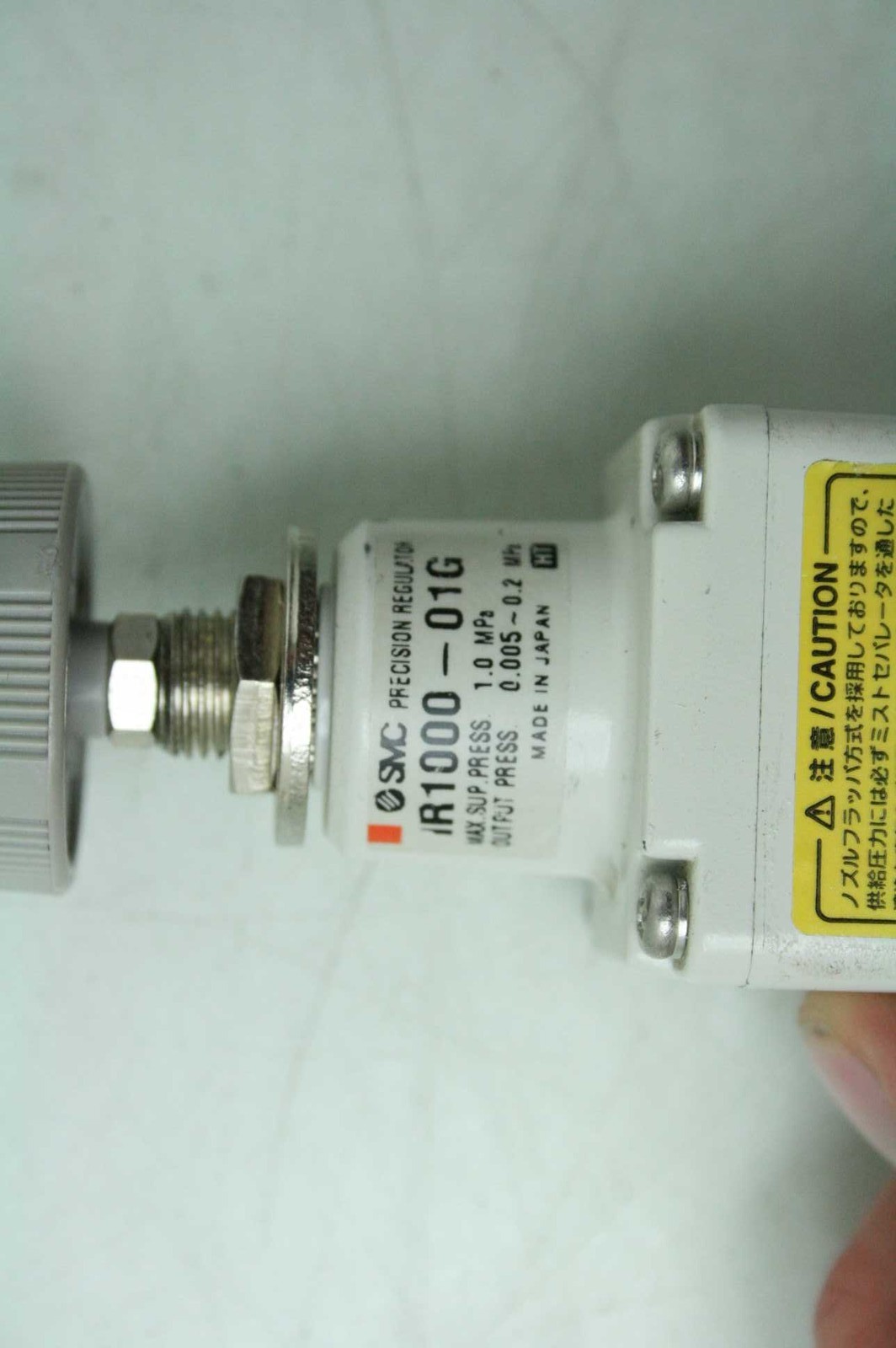 SMC IR1000-01G Precision Modular Pressure Regulator 1/8" NPT with Gauge 4.4L/Min - Used - Image 6