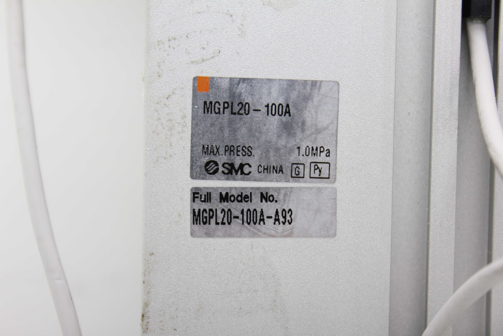 SMC MGPL20-100A Compact Guided Air Cylinder 20mm Bore, 100mm Stroke - Used - Image 8