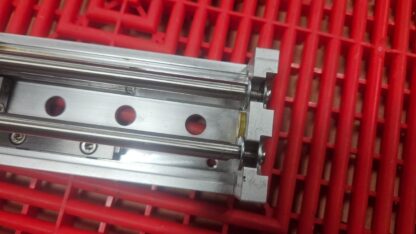 SMC MXS16-125 Pneumatic Cylinder Double-Acting 125mm Stroke Dual Rod Cylinder - Used - Image 6