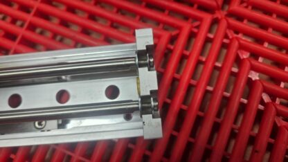 SMC MXS16-125 Pneumatic Cylinder Double-Acting 125mm Stroke Dual Rod Cylinder - Used - Image 9