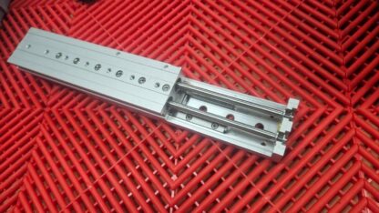 SMC MXS16-125 Pneumatic Cylinder Double-Acting 125mm Stroke Dual Rod Cylinder - Used - Image 10