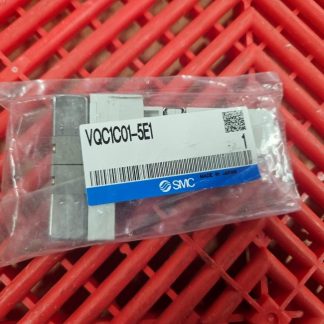 SMC VQC1C01-5E1 Manifold Mount 5 Port Solenoid Valve - New