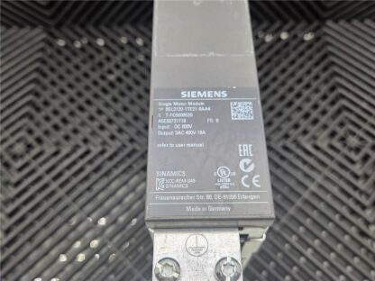 Siemens 6SL3120-1TE21-8AA4 Single Motor Module Servo Drive 18A - Used - Image 11