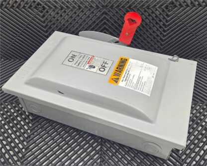 Siemens HNF362 Non-Fusible Heavy Duty Safety Switch 600V AC / 600V DC Max, 60A - Used