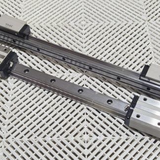 THK HSR35R 35mm Linear Guide Rail & Carriage Set 2 Rails 4 Blocks Used - Used