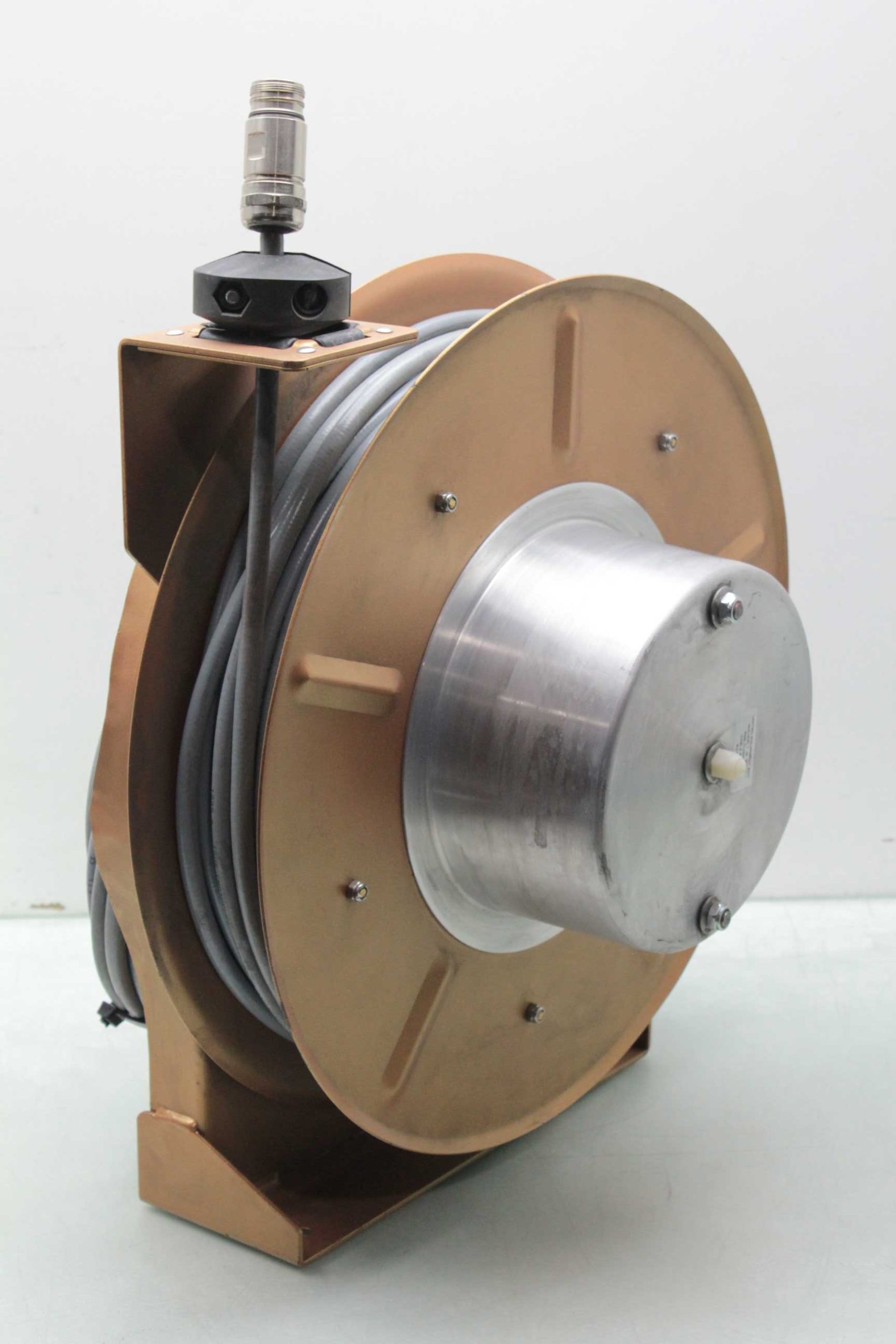 United ACC R59LDUGWLF2 Servo Control Electrical Cable Reel 65' Igus - Used - Image 11