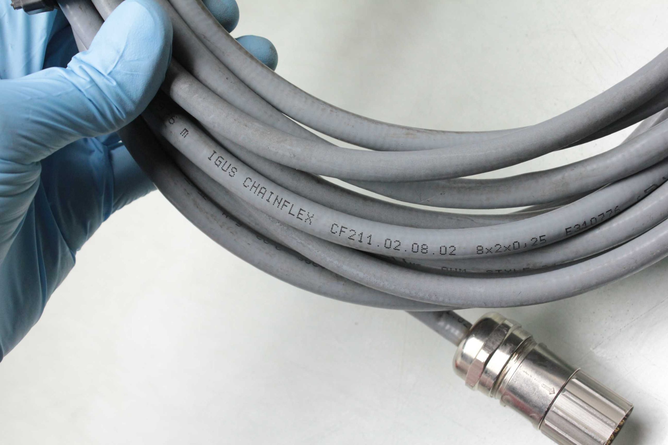 United ACC R59LDUGWLF2 Servo Control Electrical Cable Reel 65' Igus - Used - Image 12