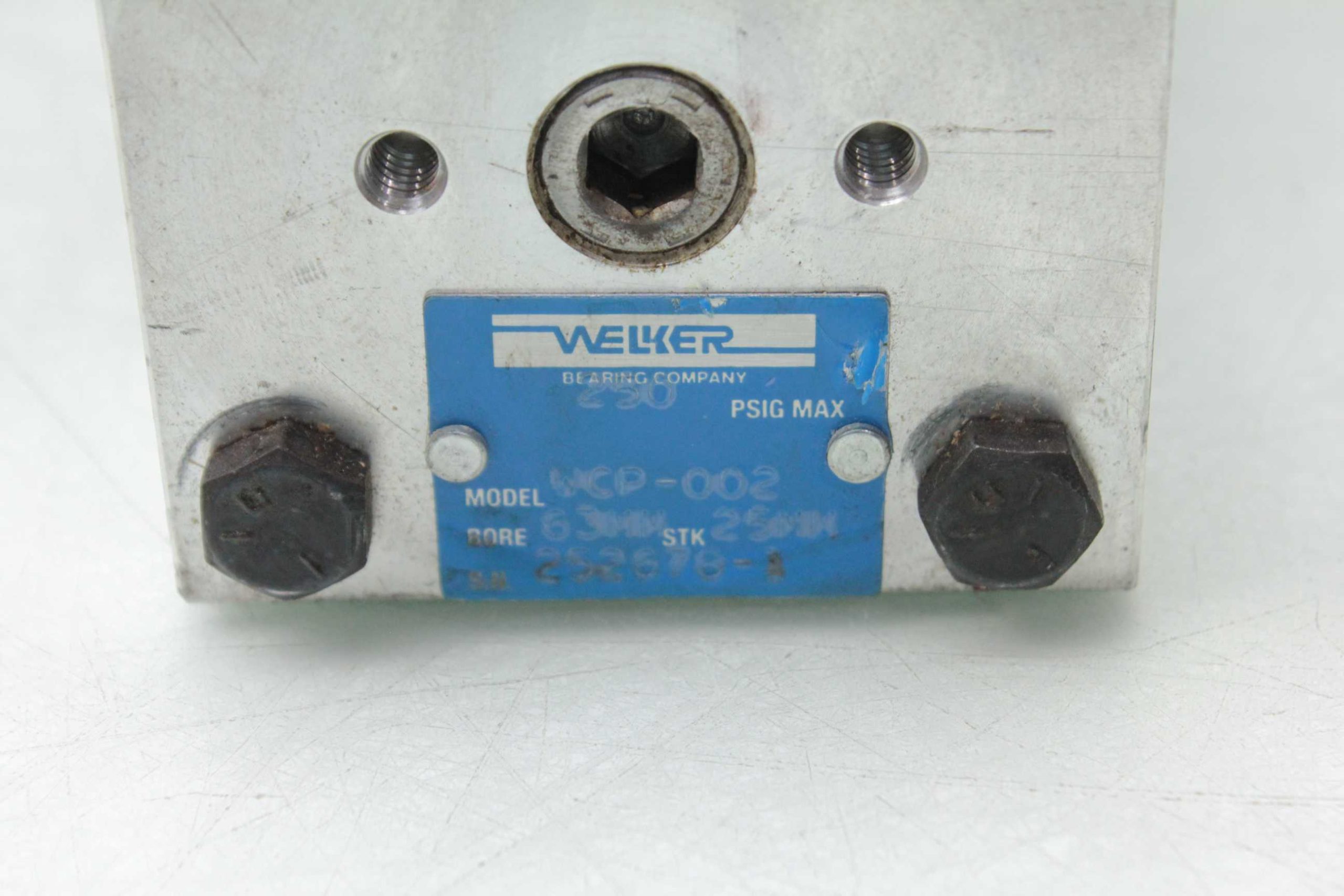 Welker WPA-40-23 Pneumatic Shot Pin Clamp Assembly / 23mm Stroke x 40mm Bore - Used - Image 14