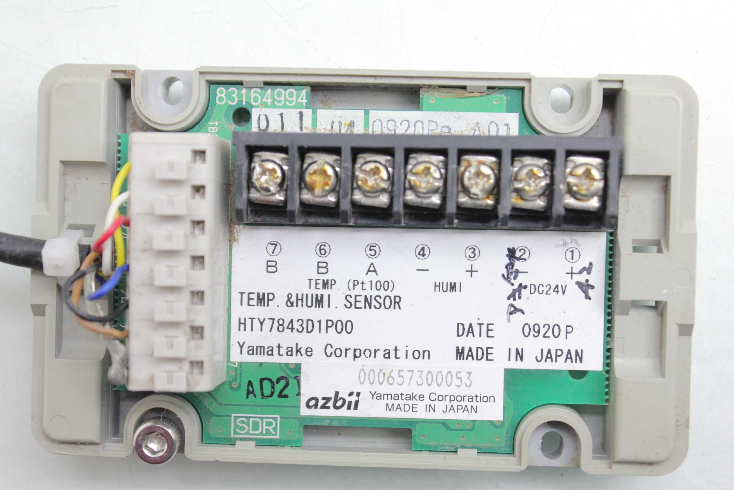 Yamatake Azbil HTY7843D1P00 Separate Type Temperature & Humidity Sensor Pt100 - Used - Image 11