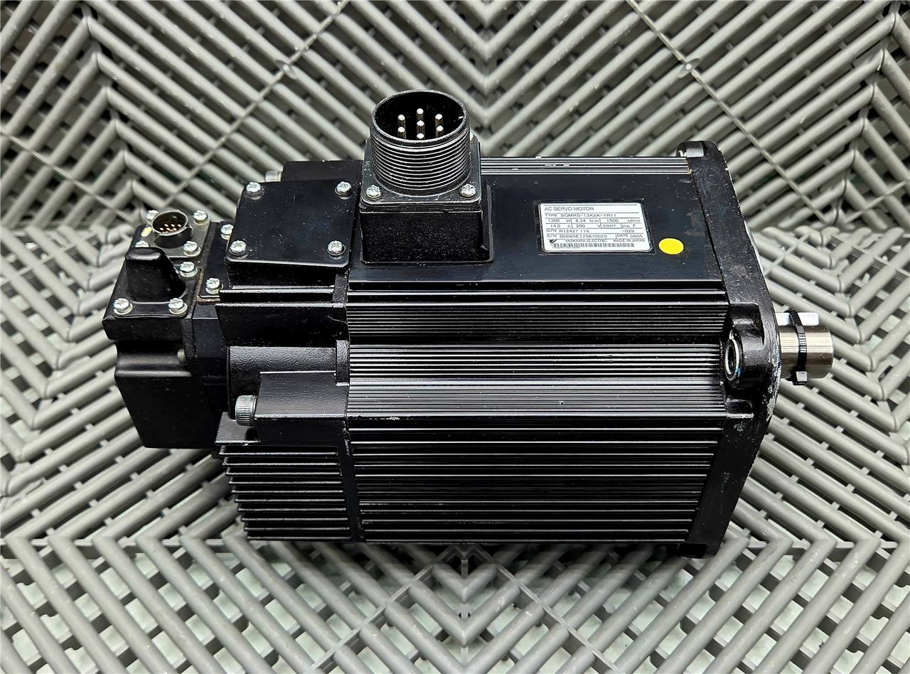 Yaskawa SGMRS-13A2A-YR11 AC Servo Motor 1.75HP, 8.34Nm, 200V, 14.0A, 1500rpm - Used - Image 21