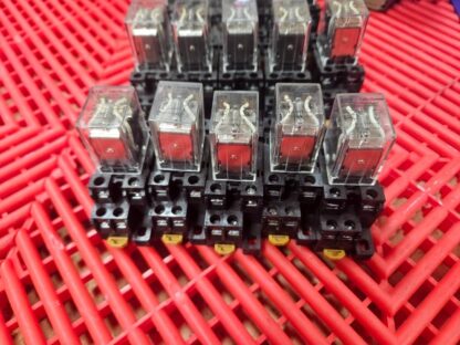 14 Eaton Cutler-Hammer D7PA2 Max 15A / 240V DPDT Relay Socket Base D7PR2A - Used - Image 6