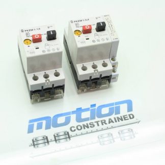 2 Klockner-Moeller PKZM1-1,6 / PKZM1-0,4 Motor Protector NHi11 Auxiliary Contact - Used