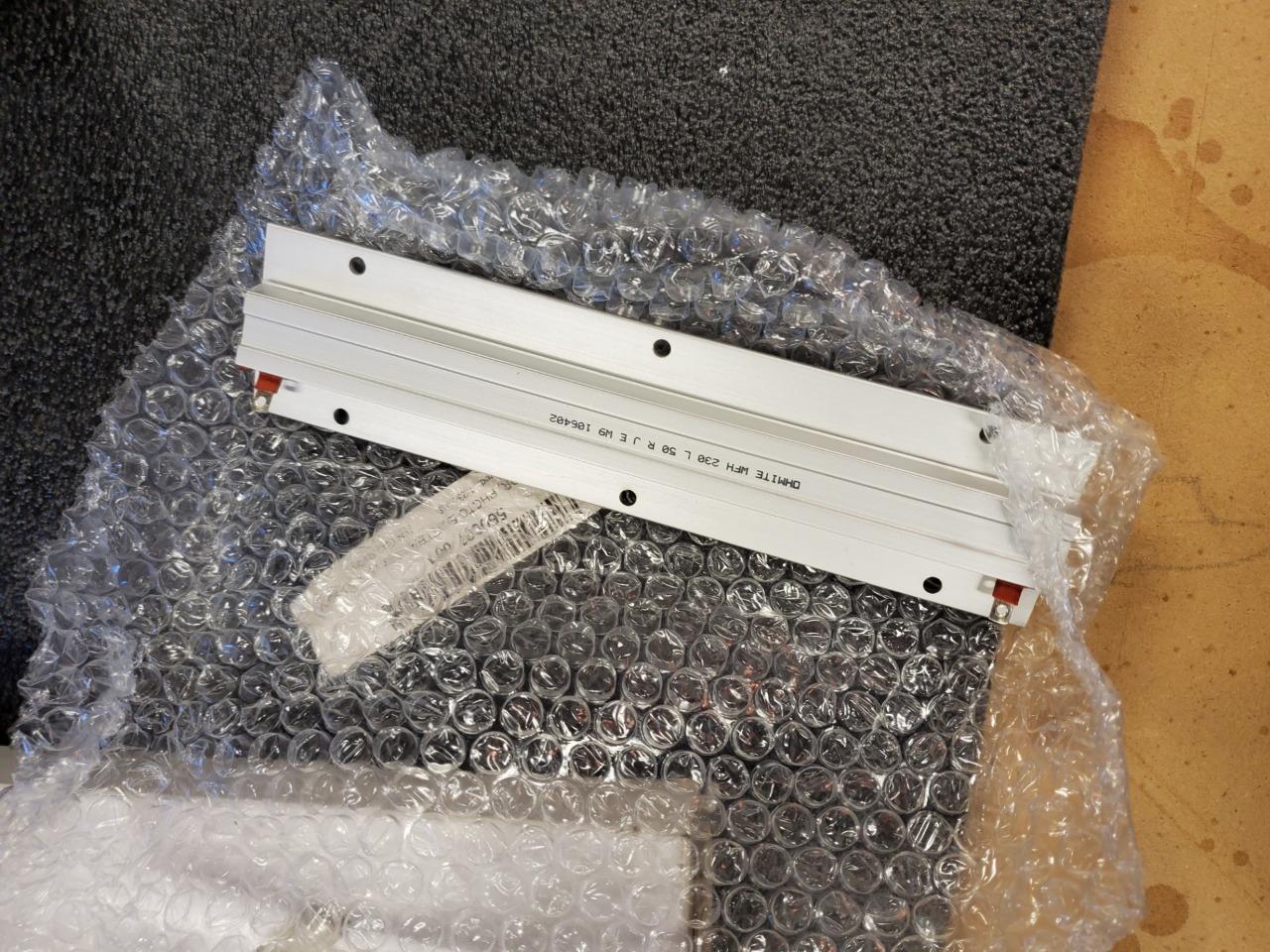 2 Ohmite WFH230L50RJE Aluminum Housed Chassis Mount Resistor 230W 50 Ohm - New - Image 7
