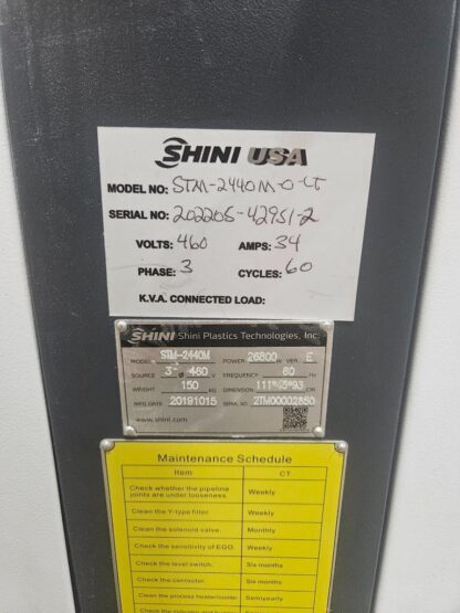 2020 Shini STM-2440M Hot Oil Mold Temperature Controller 24 kW / 40 GPM - Used - Image 16
