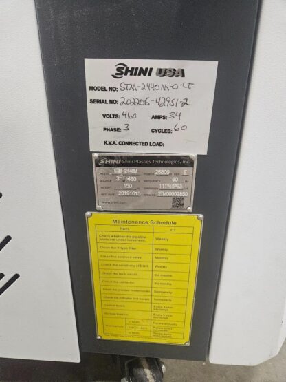 2020 Shini STM-2440M Hot Oil Mold Temperature Controller 24 kW / 40 GPM - Used - Image 32
