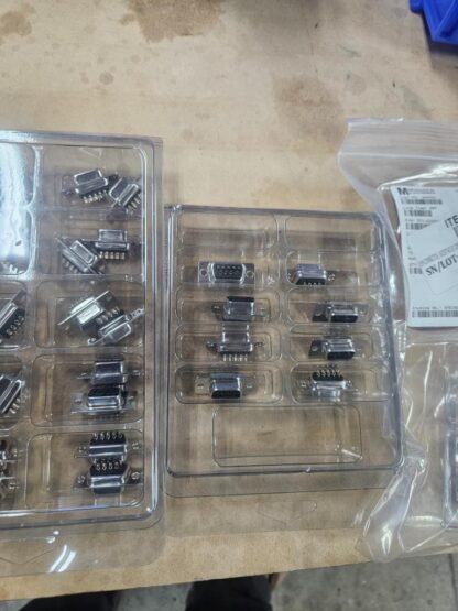 (28) MH MHDM9SS DB9 Solder Cup Female Receptacle Connector - New - Image 4